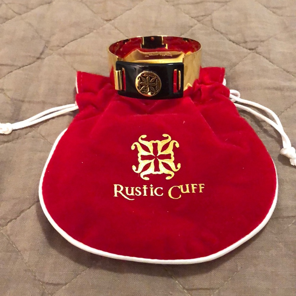 Rustic Cuff Bangle - image 1